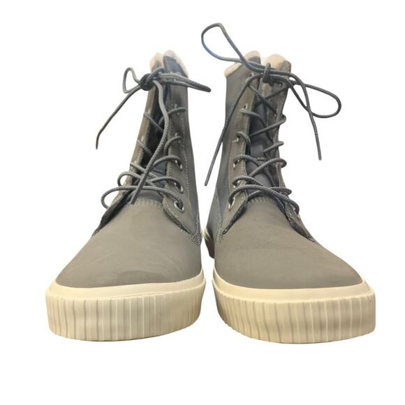 Timberland Women's Skyla Bay 6" Gray Faux Fur Fold Down Nubuck Boot US 8.5 - Picture 6 of 9